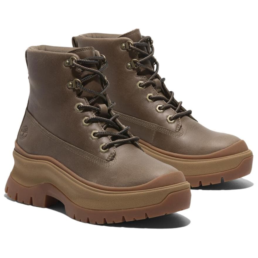 Ботинки уличные Timberland Устойчивый к истиранию противоскользящий средней длины для активного отдыха женский - изображение 3