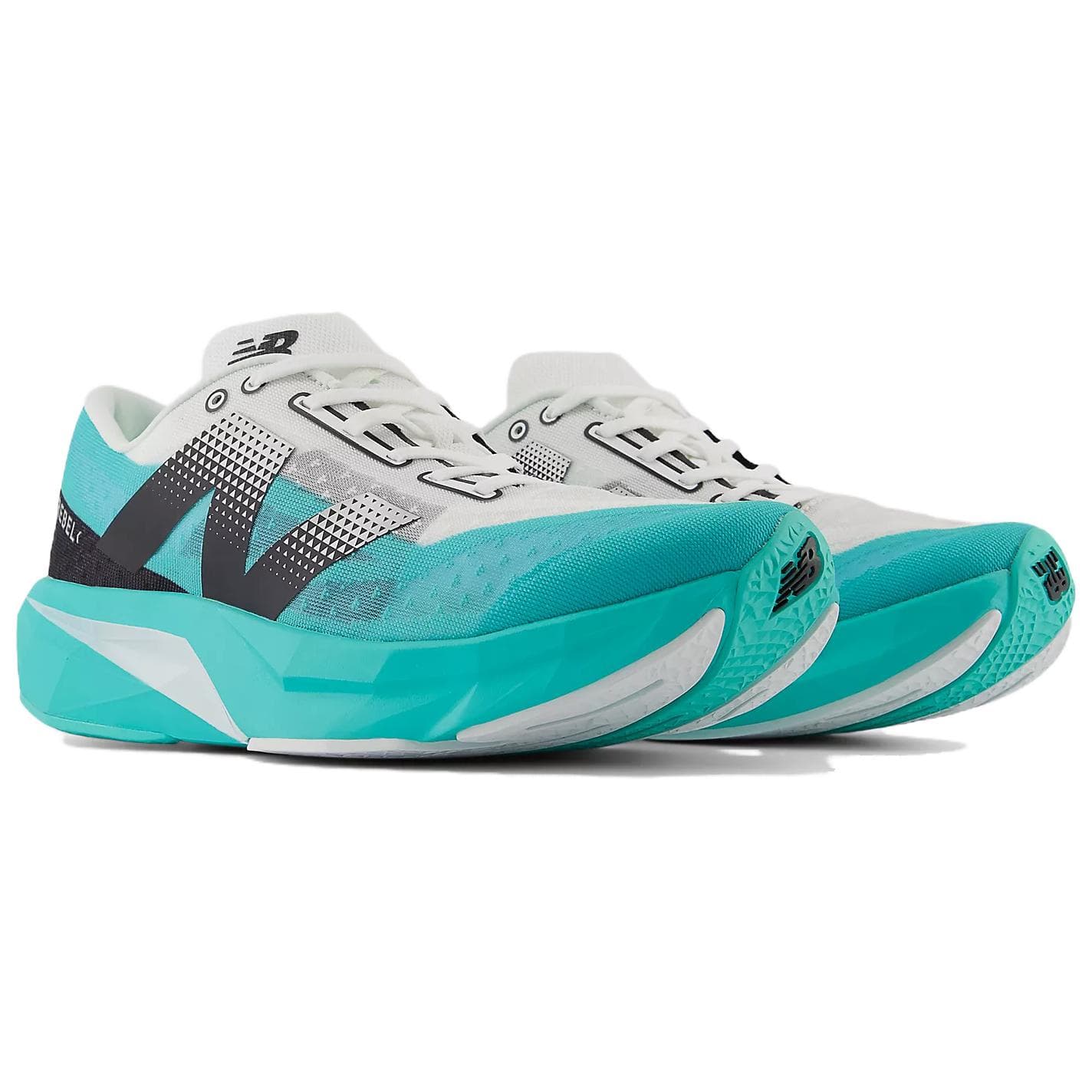 Кроссовки для бега New Balance FuelCell Rebel V4 Blue White - изображение 3