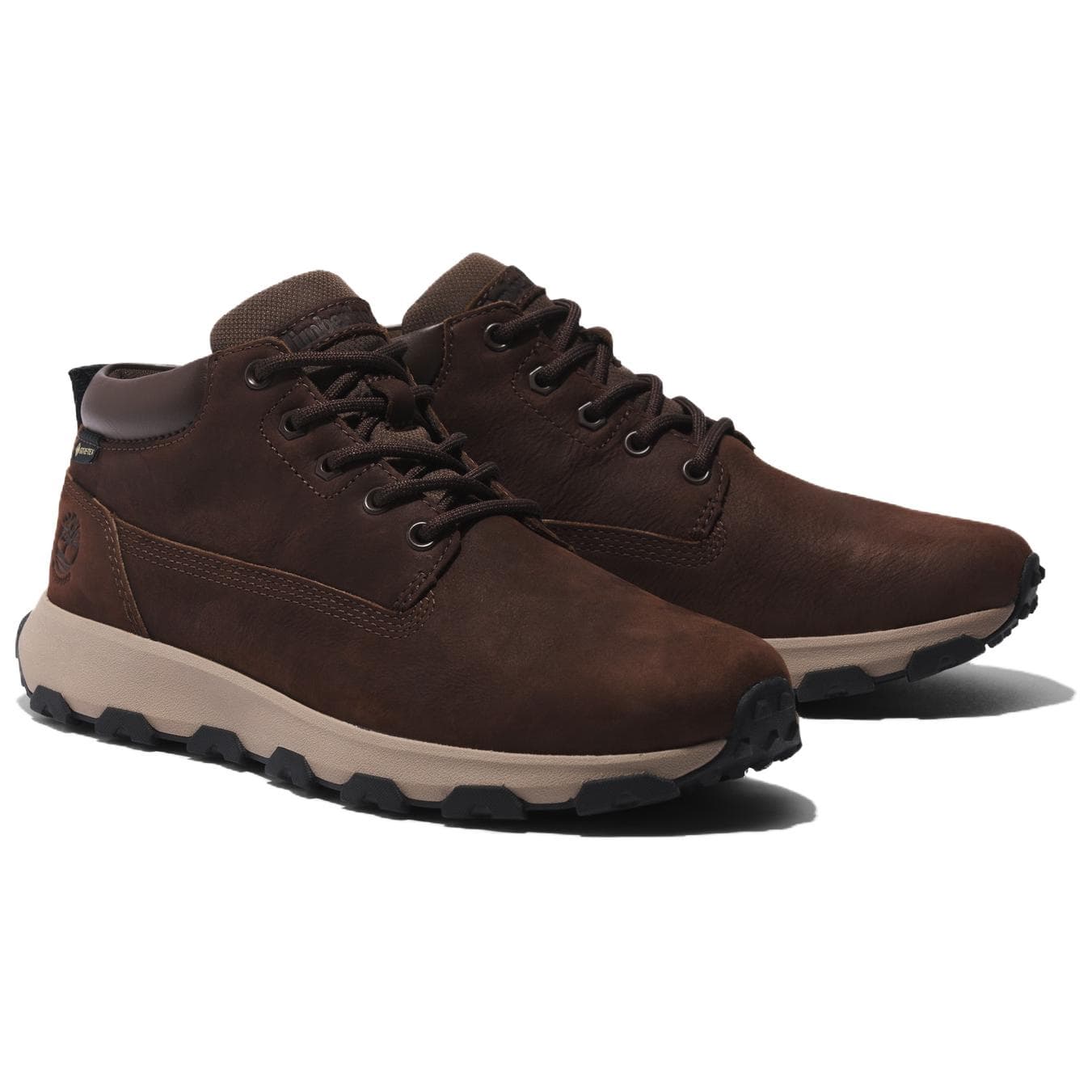 Сапоги Timberland Chukka Удобные ботильоны мужские коричневые - изображение 3