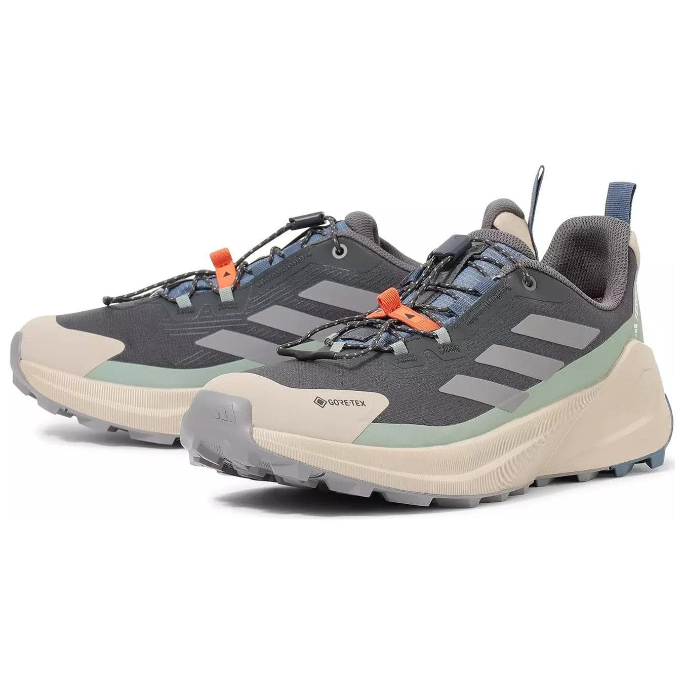Кроссовки для бега Adidas TERREX TRAILMAKER 2,0 EVA Низкие Беговые Кроссовки Мужские Серый Зеленый - изображение 2