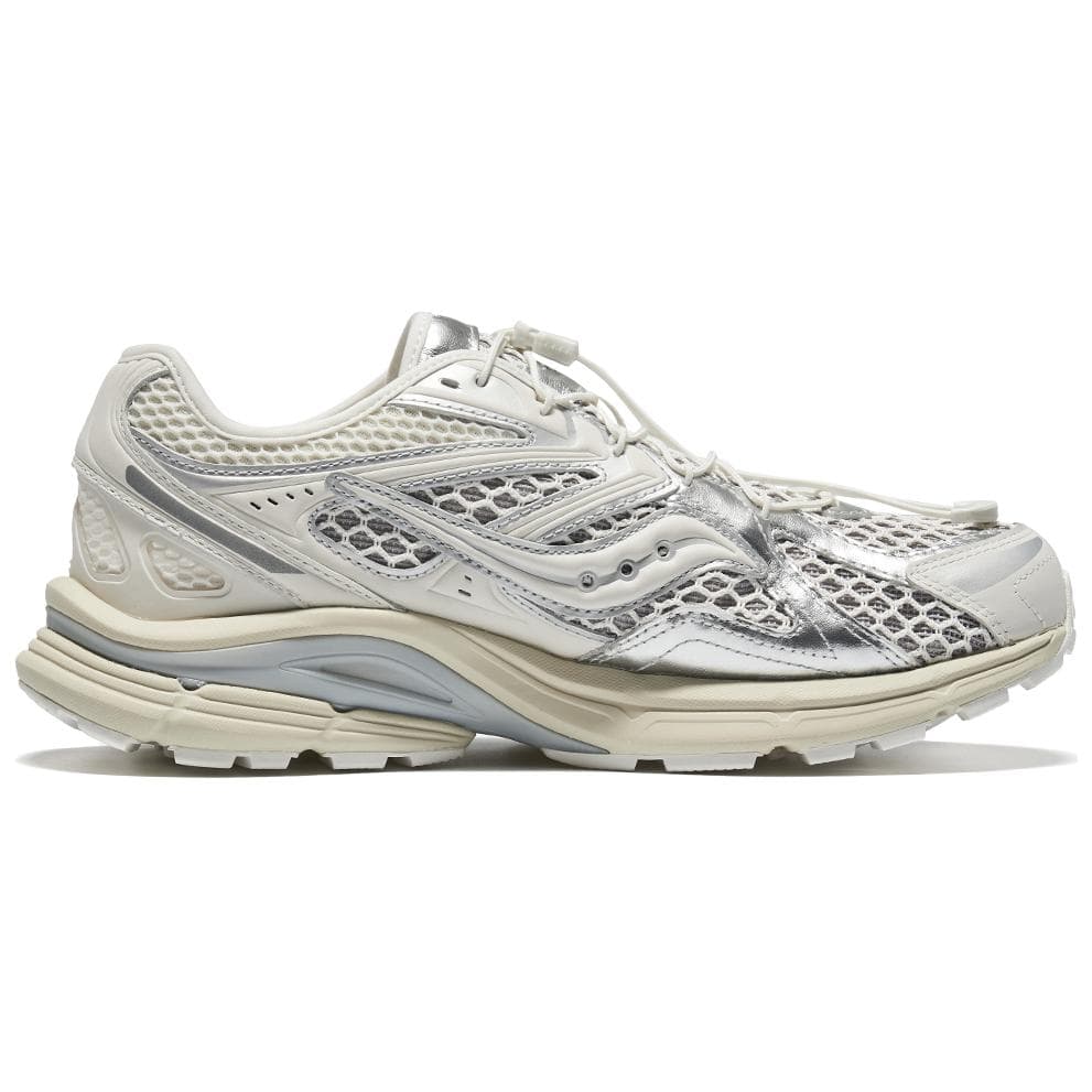 Кроссовки для бега Saucony Kinvara 4 Лоу-топы Повседневный Тренировки Городская коммутация Беговые кроссовки Унисекс Белый серебристый - изображение 2