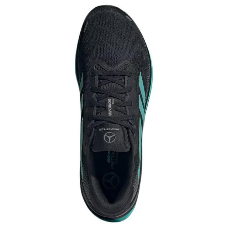 Кроссовки для бега Adidas x Mercedes AMG Petronas Formula One Team SUPERNOVA RISE Низкие Повседневные Беговые Кроссовки Мужские - изображение 5