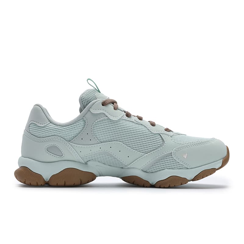 Кроссовки FILA FLUID 6 ST Устойчивые к истиранию Дышащие Низкие Кроссовки с Толстой Подошвой Женские Дымчато-зеленый - изображение 2
