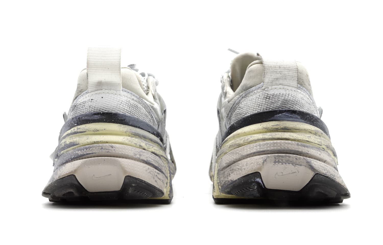 Кроссовки для бега Nike V2K Run Runtekk "Summit White Metallic Silver" - изображение 4