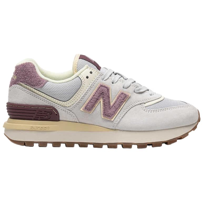 Кроссовки для бега New Balance NB 574 Low Топ Беговые кроссовки Унисекс Серый Белый - изображение 2
