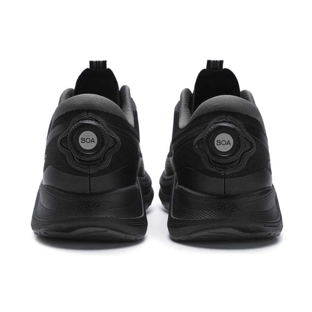 Кроссовки для бега fila BOA CHEETAH 2 Ткань Дышащий Low Топ Беговые кроссовки Мужской Скачущий конь Черный - изображение 4