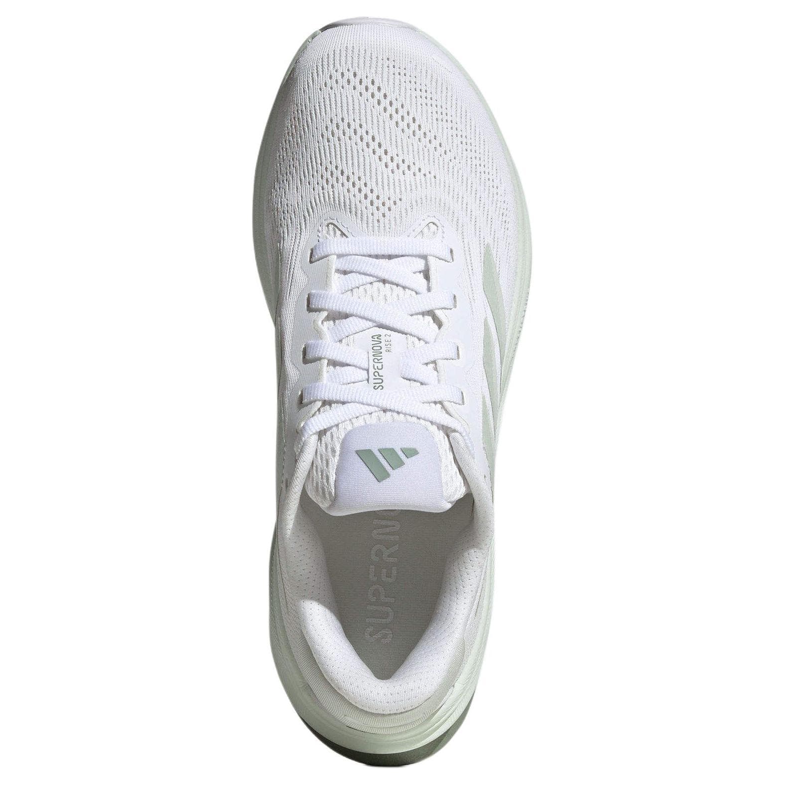 Кроссовки для бега Adidas Supernova Дышащая Поддержка Низкий Верх Повседневные Беговые Кроссовки Женские Белый Зеленый - изображение 4