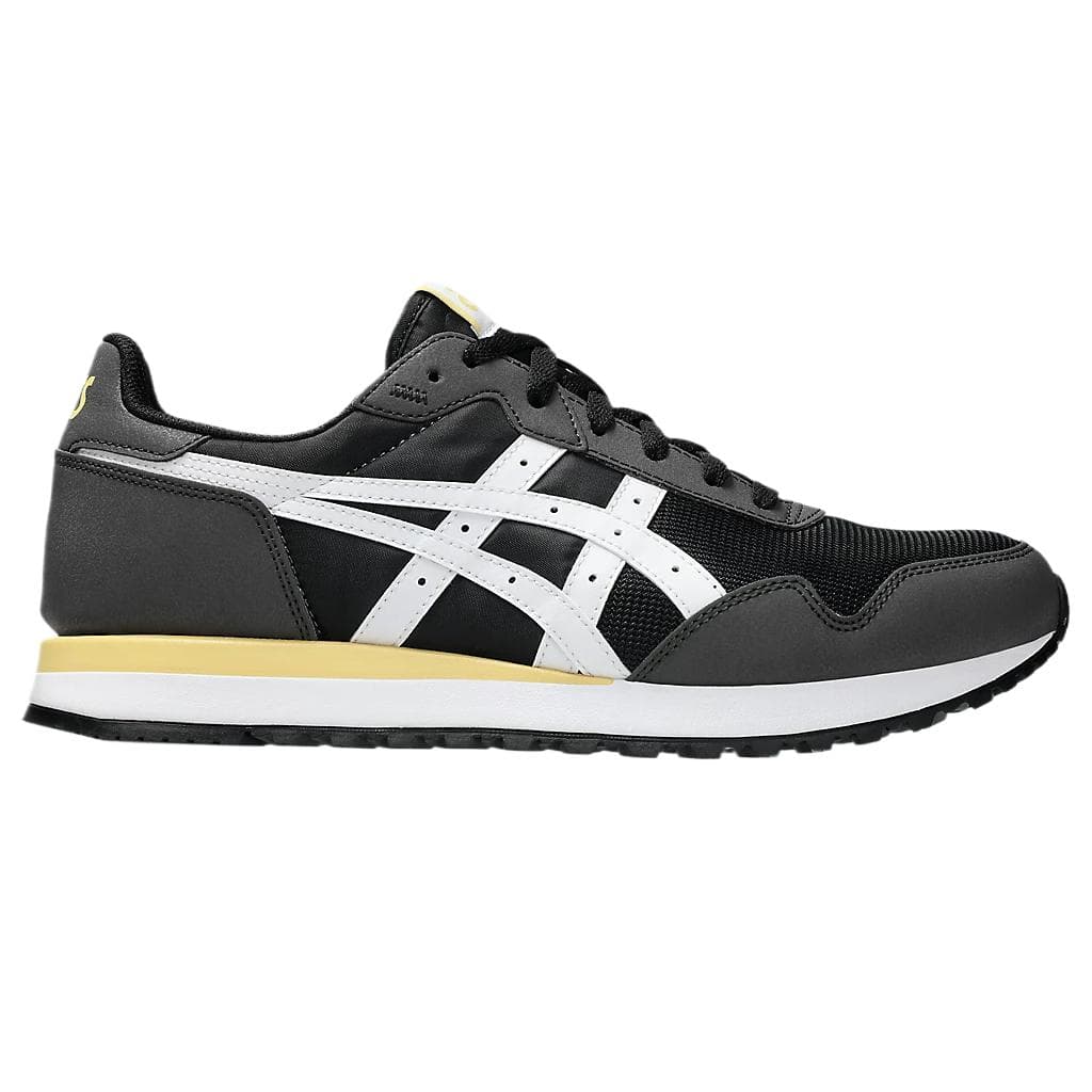 Кроссовки Asics Tiger Runner II Износостойкие Низкие Кроссовки для Бега Унисекс Черные - изображение 2