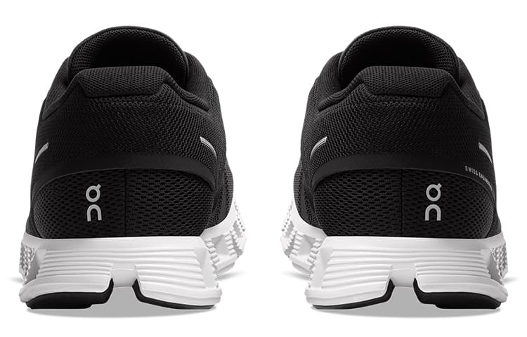 Кроссовки для бега On Cloud 5 Black White - изображение 5