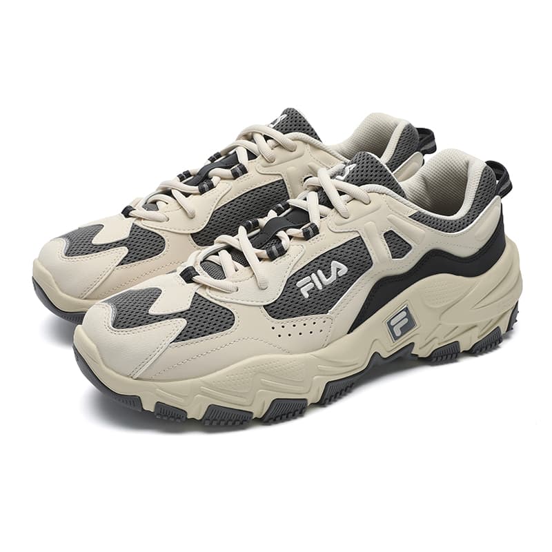 Кроссовки FILA Ravagement 2 H Raider 2S Амортизация Высота Увеличение Низкий Топ Подошва Мужские Серые Кроссовки - изображение 3