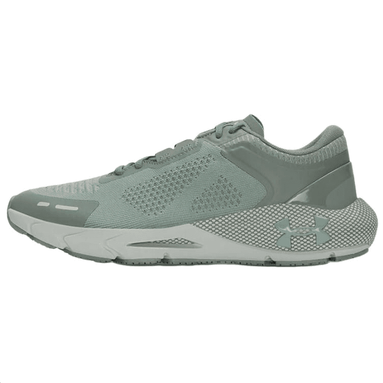 Кроссовки для бега Under Armour HOVR Phantom 24 7 Мягкий и Комфортный Ткань Низкий Верх Беговые Кроссовки Мужские Зеленые - изображение 1