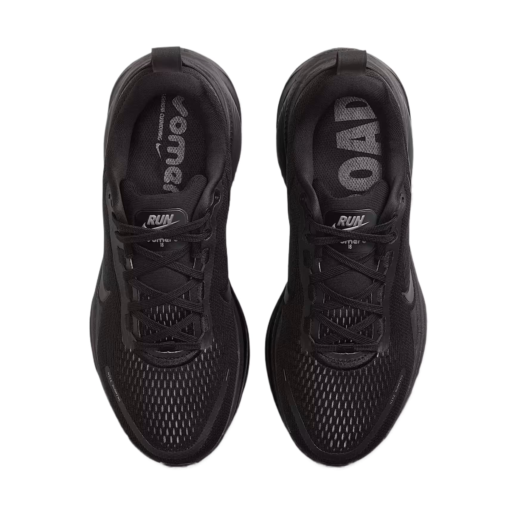 Кроссовки для бега Nike Vomero 18 Дышащий Low Топ Бег на длинные дистанции Спринт Беговые кроссовки Женские Черный - изображение 4