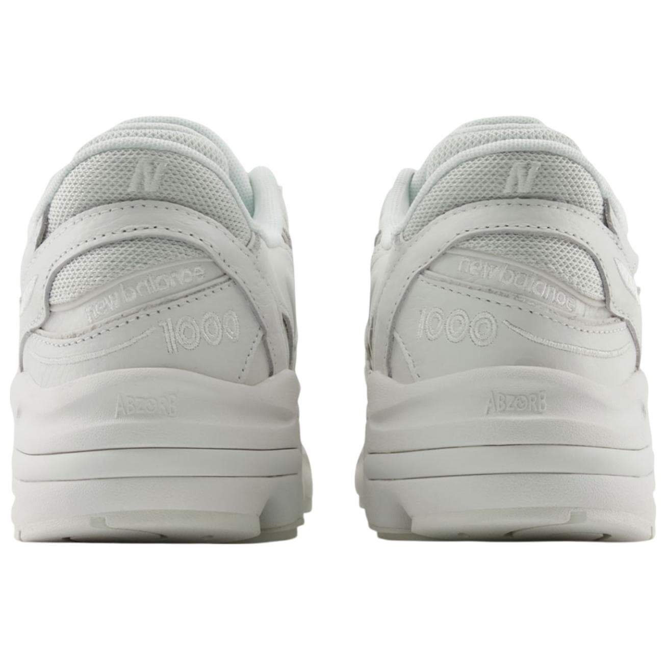 Кроссовки для бега New Balance NB 1000 Устойчивые к истиранию Низкие Повседневные Городские Кроссовки для Коммутации и Бег Унисекс Белые - изображение 4