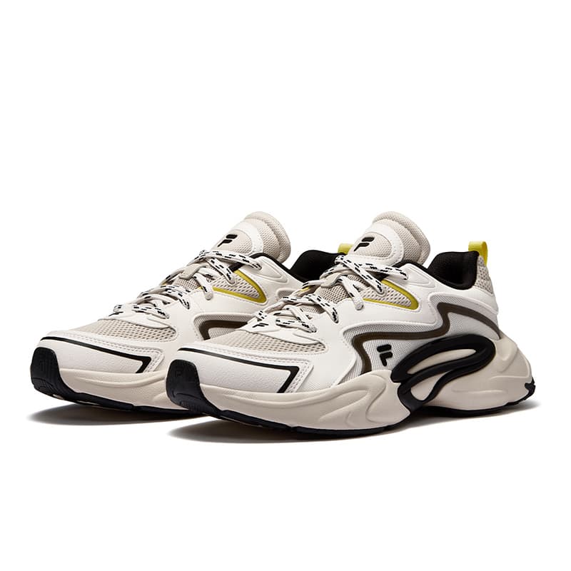 Кроссовки для бега FILA FUSION FORCE DX Низкие Беговые Кроссовки Мужские Серый Белый - изображение 2