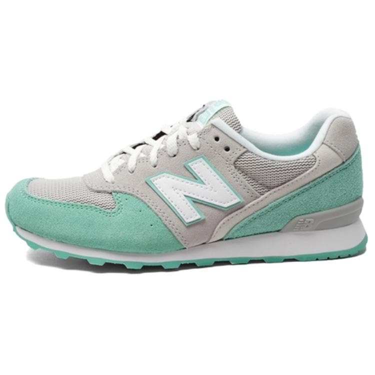 Кроссовки для бега New Balance NB 996 Беговые кроссовки Женские Серый Зеленый - изображение 1