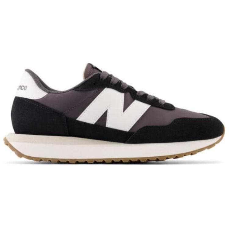 Кроссовки для бега New Balance NB 237 V1 Комфортные Низкие Беговые Кроссовки Женские Черный Фиолетовый Белый - изображение 2