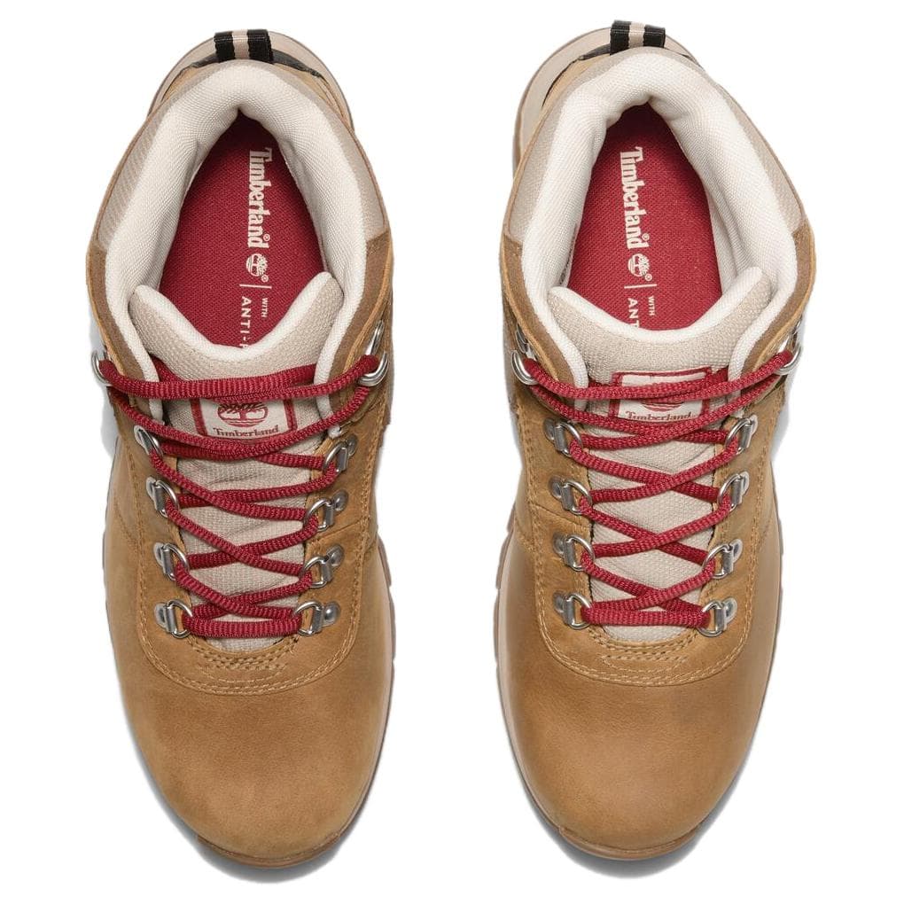 Кроссовки Timberland Противоскользящая Водонепроницаемая Нескользящая и Водонепроницаемая Низкая Обувь для Уличной Женской Пшеницы - изображение 4