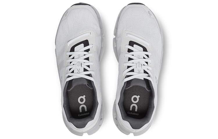 Кроссовки для бега On Cloudgo White Grey — фото 4