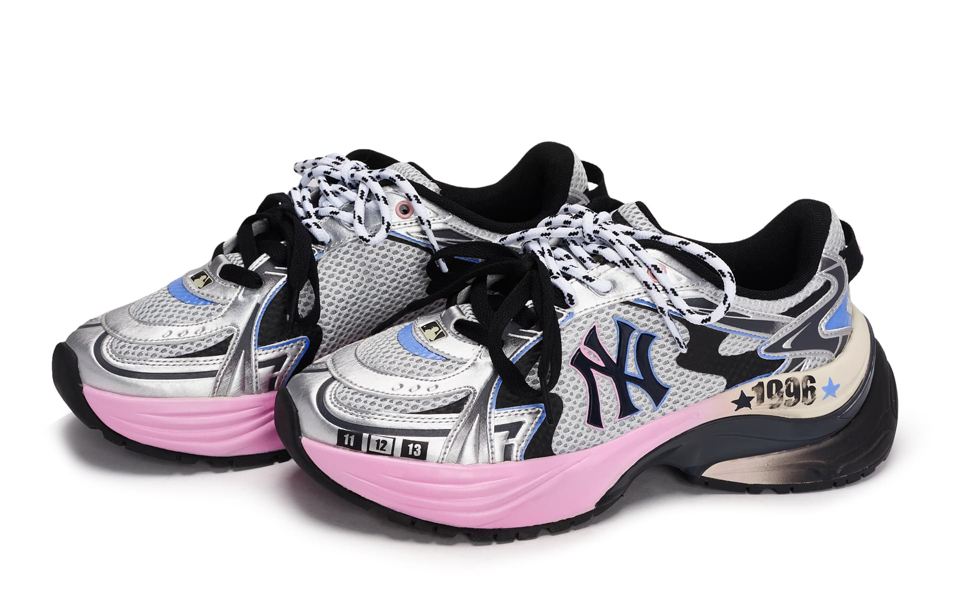 Кроссовки для бега MLB New York Yankees Silver - изображение 4