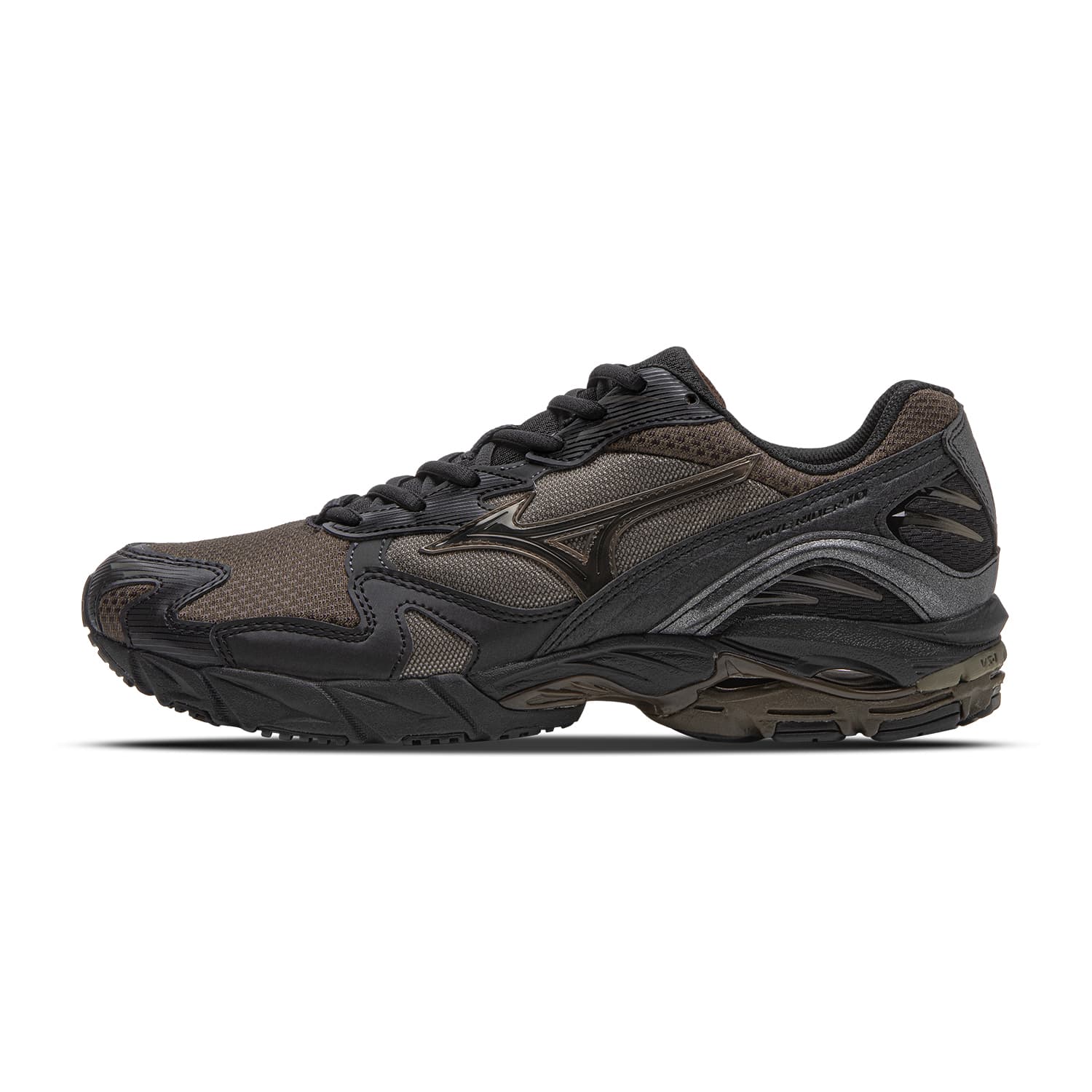 Кроссовки для бега Mizuno Wave Rider 10 Low Топ Повседневные беговые кроссовки Унисекс Шоколадно-коричневый - изображение 1