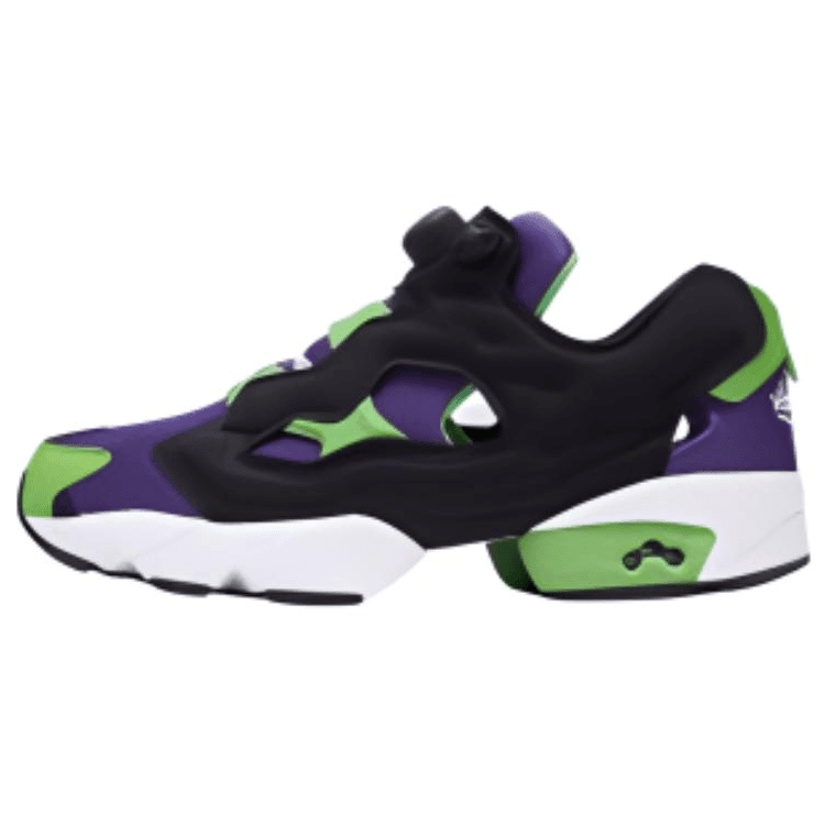 Кроссовки для бега Reebok Instapump Fury 94 Black Green Purple - изображение 1