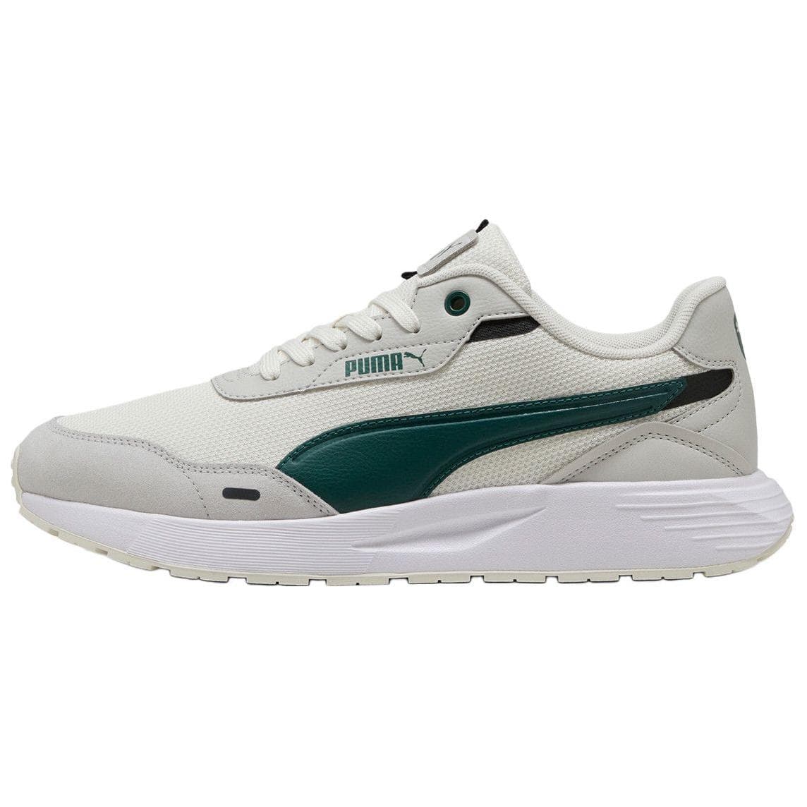 Кроссовки для бега PUMA Runtamed противоскользящие устойчивые к истиранию низкие беговые кроссовки мужские серые - изображение 1