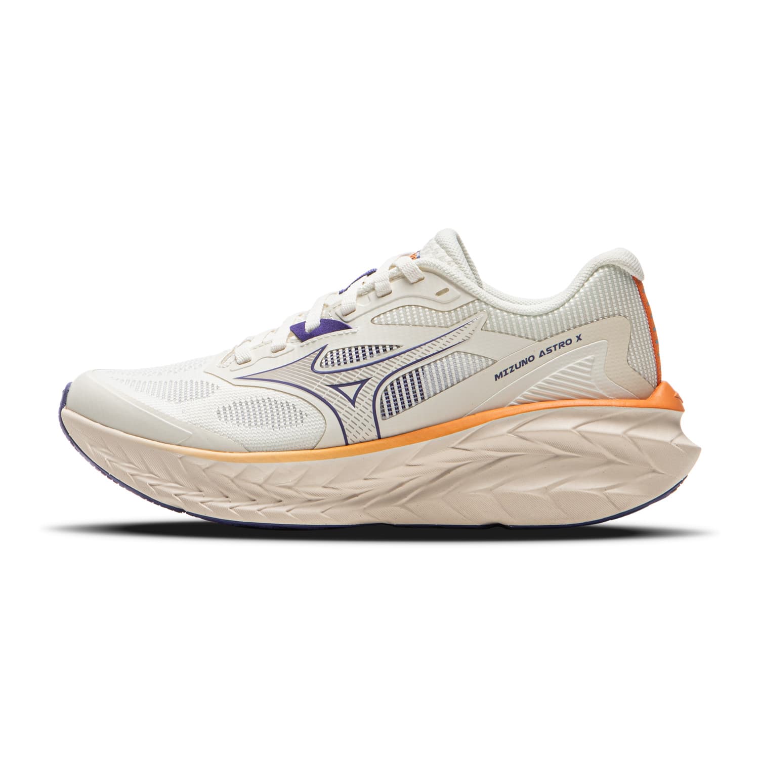 Кроссовки для бега Mizuno ASTRO X Low Топ Повседневный Бег по тропам Городская коммутация Беговые кроссовки Унисекс Белый - изображение 1