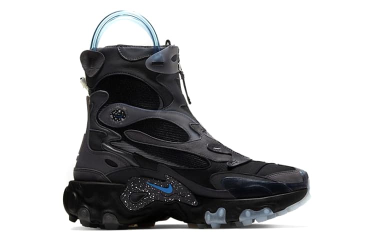 Ботинки уличные Nike React Boot Black Blue - изображение 2
