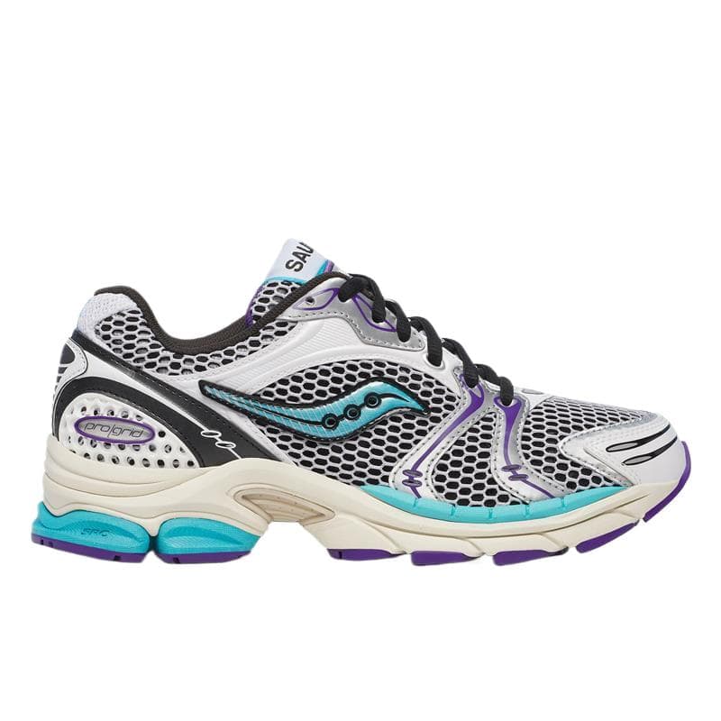 Кроссовки для бега Saucony ProGrid Triumph 4 Low Топ Беговые кроссовки Унисекс Белый - изображение 2