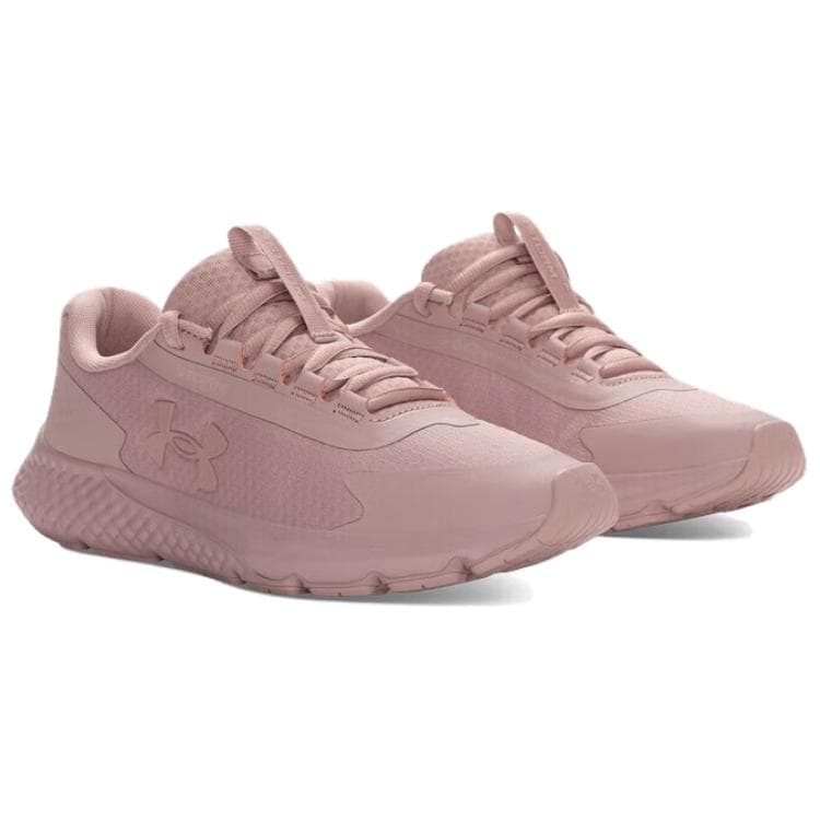 Кроссовки для бега Under Armour Rogue 3 Storm Удобные и Легкие Дышащие и Упругие Беговые Кроссовки Женские Розовые - изображение 3