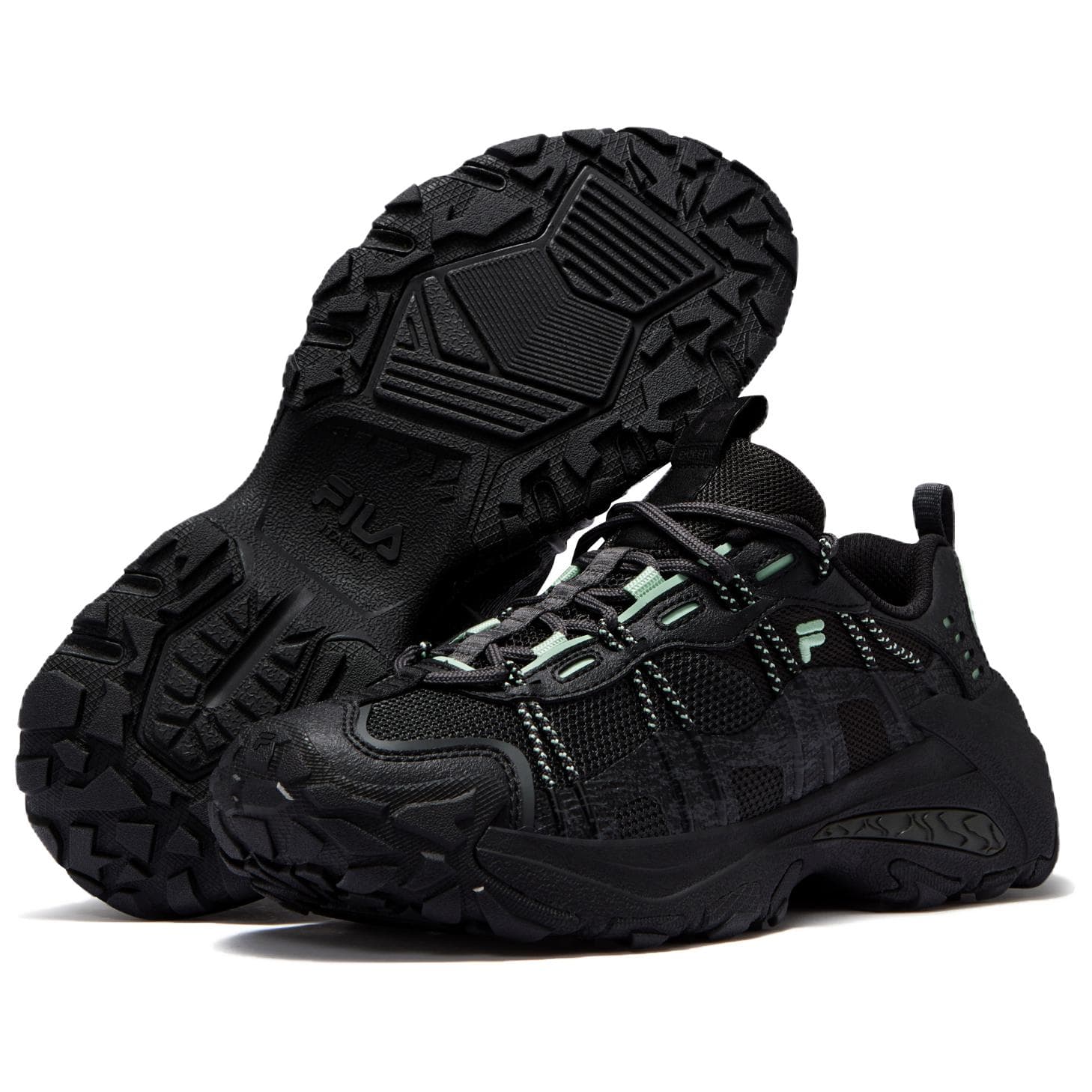 Кроссовки FILA FUSION EXOCET II Mountains Shoe 2 визуально увеличивает рост Низкие кеды Женские - изображение 4