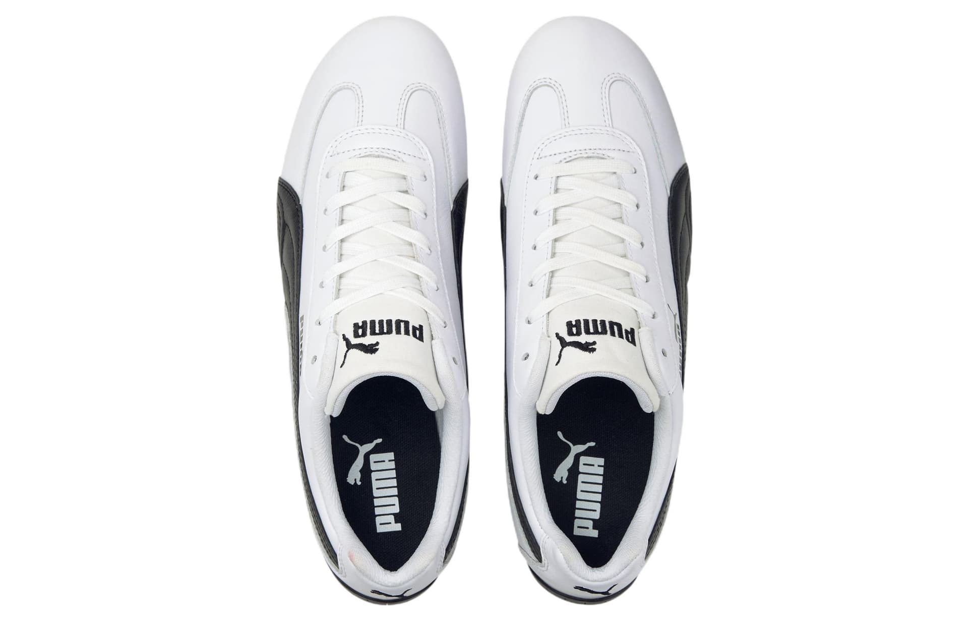 Кроссовки для бега PUMA Speedcat Shield Lth White Black - изображение 3