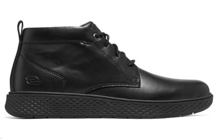 Ботинки Skechers BURKETT Кожа Удобная Повседневная Обувь Мужская Черная - изображение 2