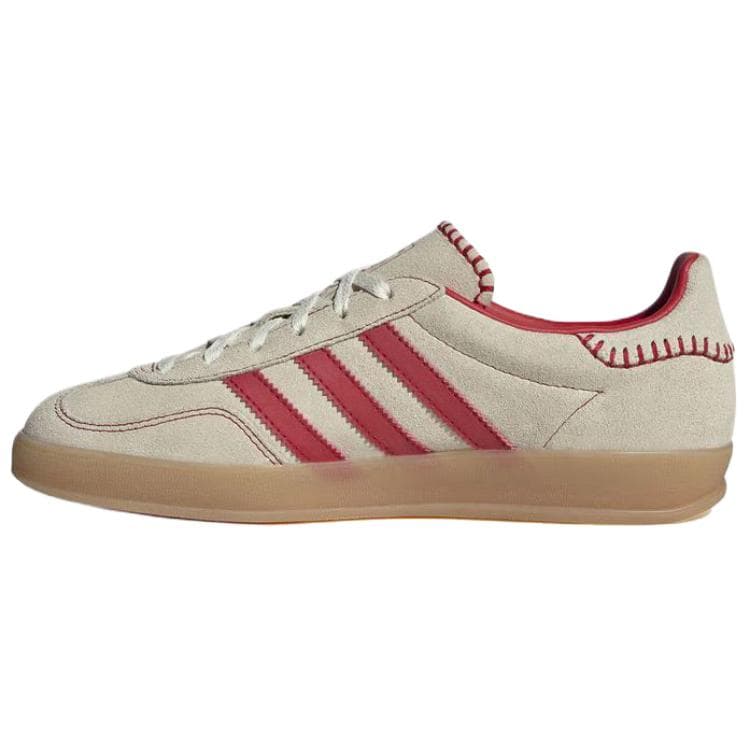 Кроссовки Adidas Originals Gazelle Синтетическая кожа Спилок коровьей кожи Низкие кеды немецкой армии (GAT) Женские - изображение 2