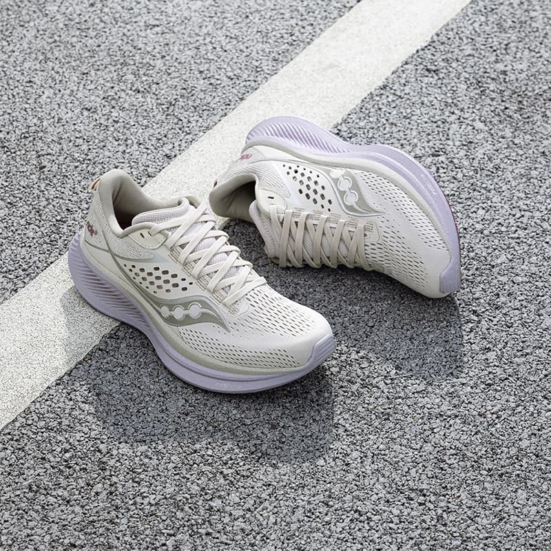 Кроссовки для бега Saucony Ride 17 Light Grey Pink - изображение 6