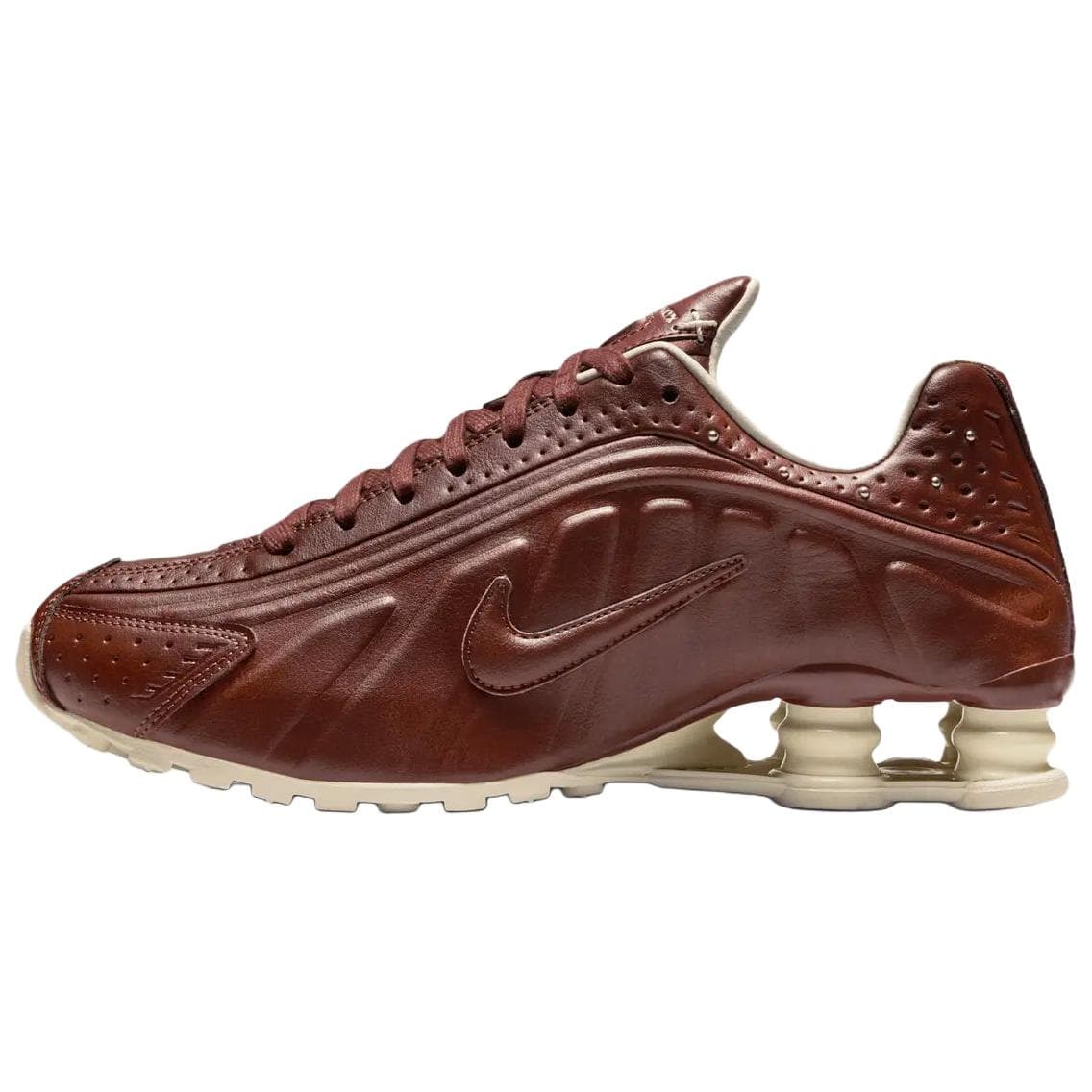 Кроссовки для бега Nike Shox R4 Беговые кроссовки Женские Кислое дерево (красное дерево) Коричневый - изображение 1