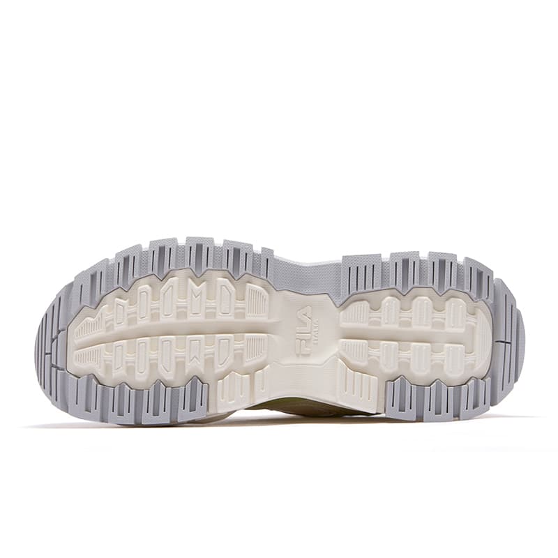 Кроссовки для бега FILA FUSION BIANCO IV Candy Shoes 4 Устойчивые к истиранию низкие повседневные беговые кроссовки Женские Белые Зеленые - изображение 7