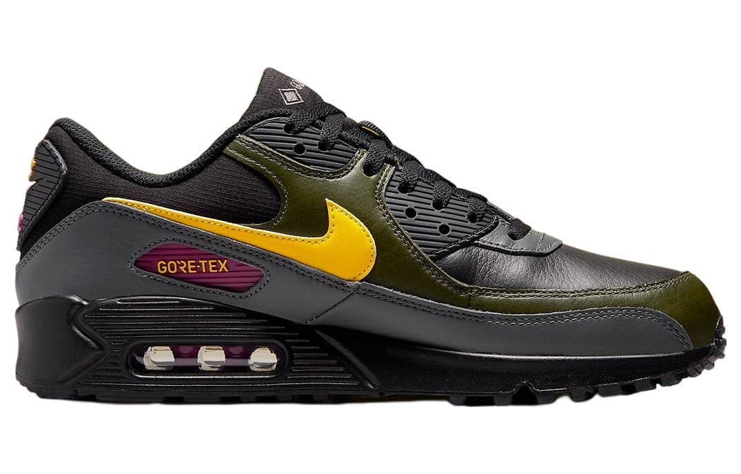 Кроссовки для бега Nike Air Max 90 Black Yellow - изображение 2