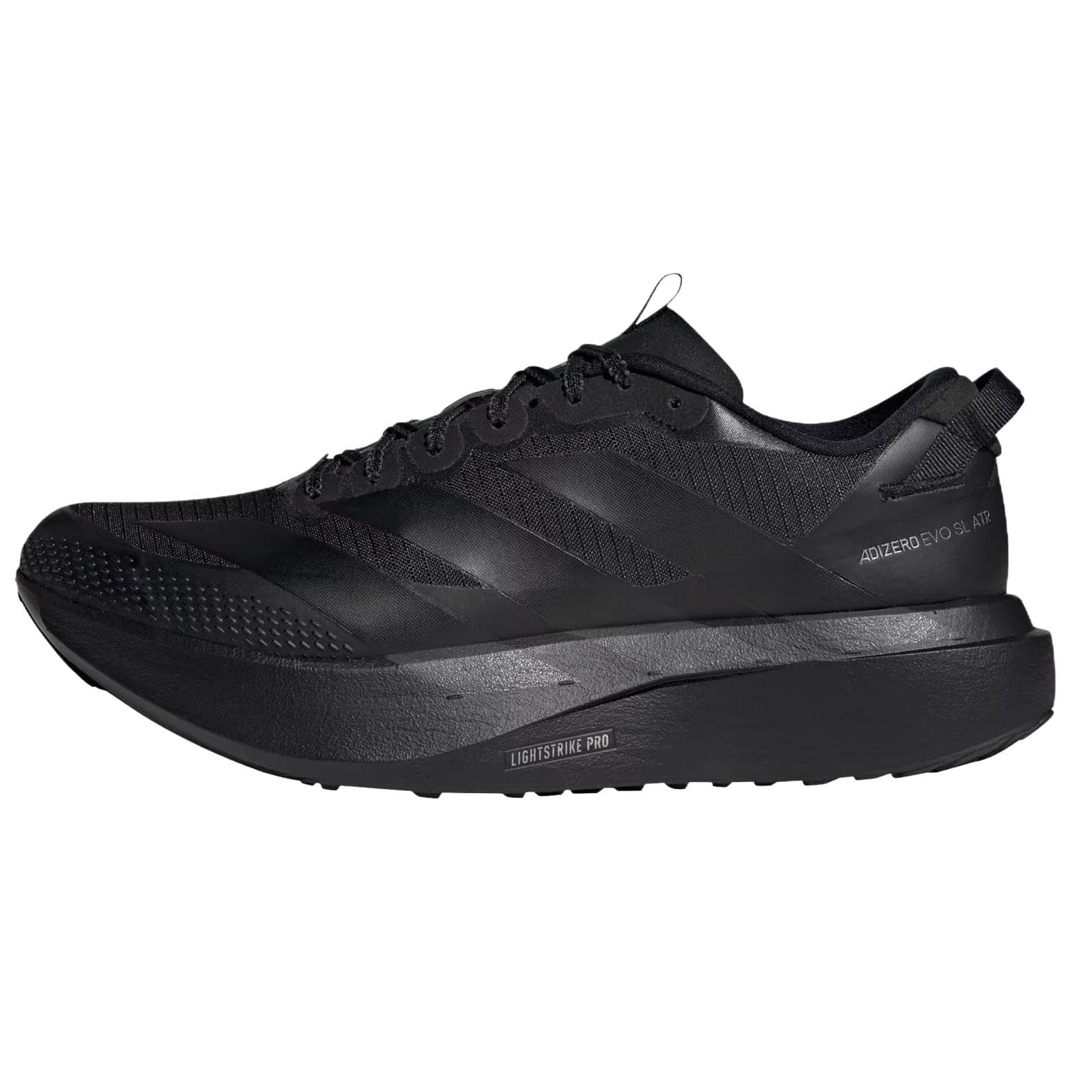 Кроссовки для бега Adidas Adizero Evo SL Atr Сетчатая ткань визуально увеличивает рост Беговые кроссовки Мужской Основной черный - изображение 1