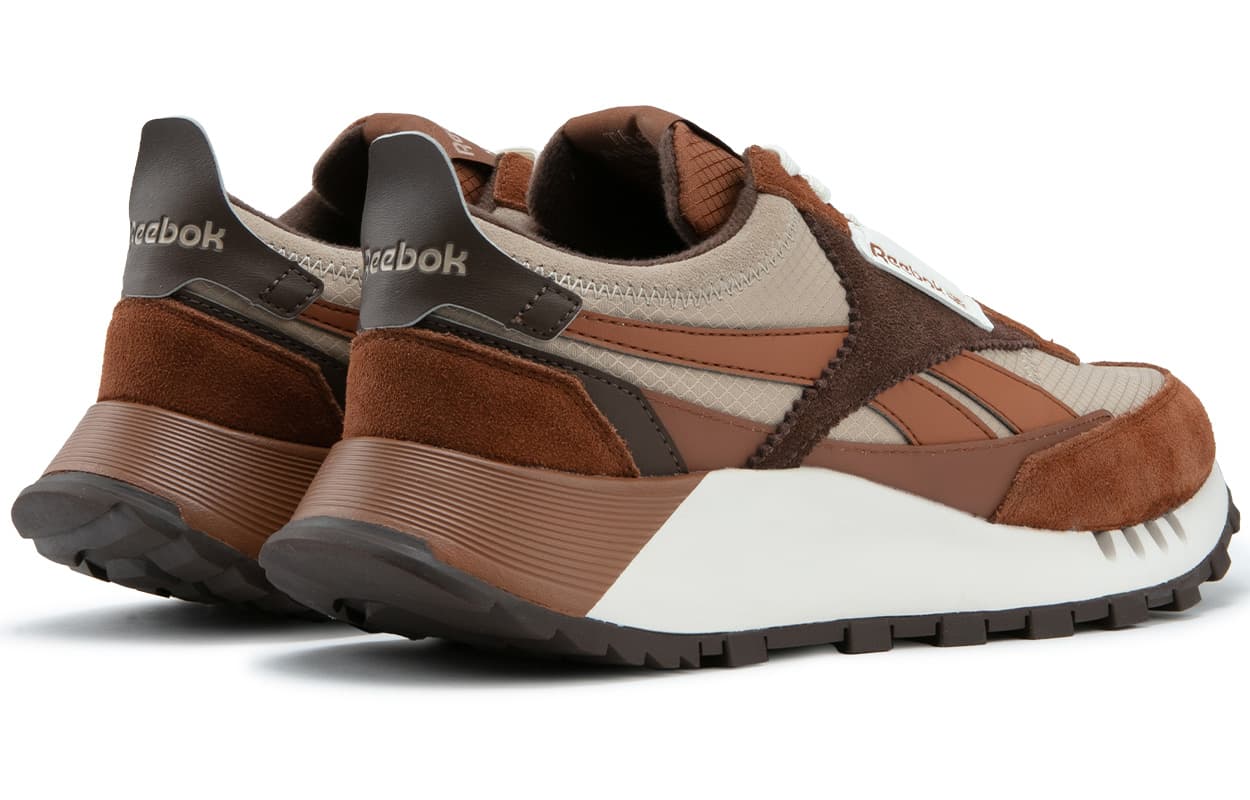 Кроссовки для бега REEBOK CL LEGACY W+ Низкие беговые кроссовки унисекс Светло-коричневые - изображение 3