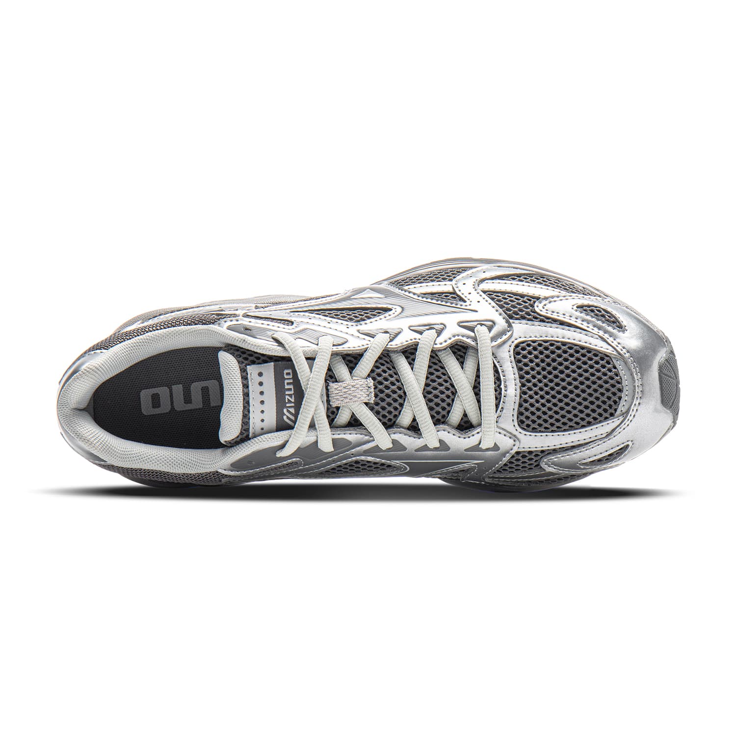 Кроссовки для бега Mizuno SPARK CN Low Топ Беговые кроссовки Унисекс Серебристо-серый - изображение 4