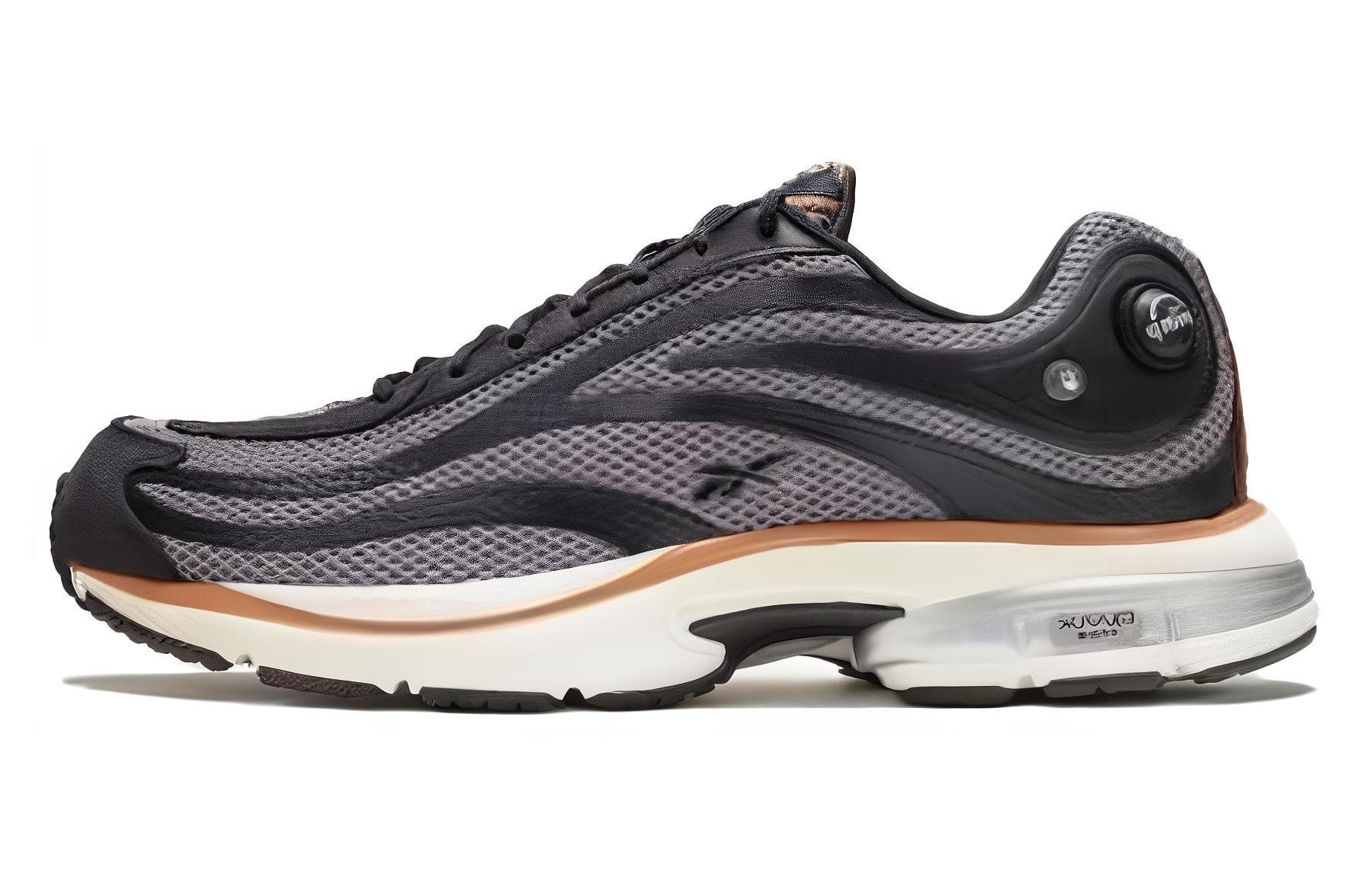 Кроссовки для бега REEBOK Rbk Premier Устойчивый к истиранию Дышащие Низкие Повседневные Беговые Кроссовки Унисекс Черный Серый - изображение 1
