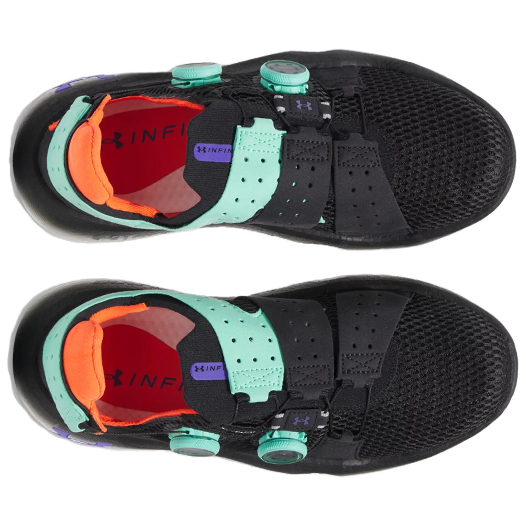 Кроссовки для бега Under Armour HOVR Infinite Low Повседневные беговые кроссовки унисекс черные - изображение 4