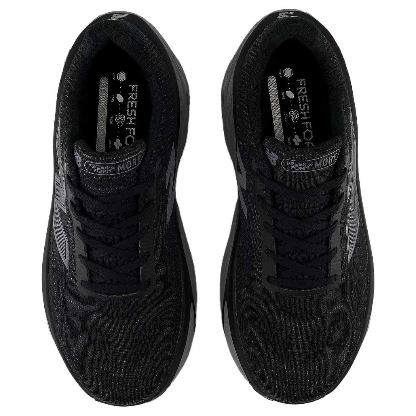 Кроссовки для бега New Balance Fresh Foam X More V5 Low Top Trail Беговые кроссовки Мужские Черные - изображение 4
