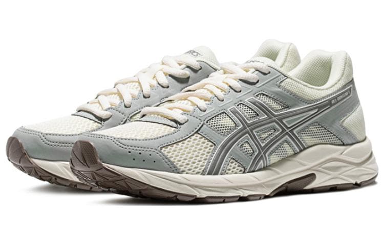 Кроссовки для бега Asics Гель Contend 4 Текстиль Синтетическая кожа Амортизация Устойчивость к истиранию Дышащий Низкий топ - изображение 2
