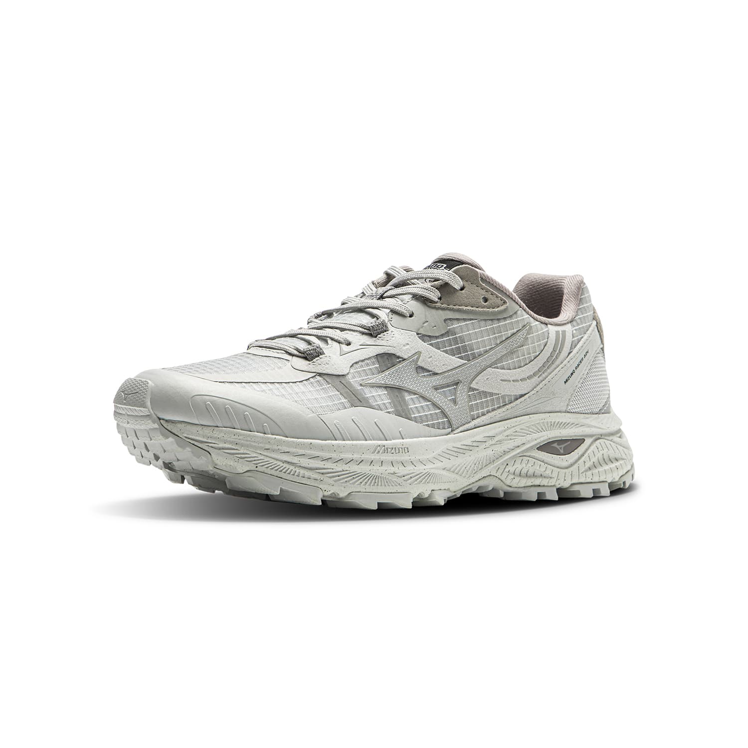 Кроссовки для бега Mizuno Racer ADV противоскользящие и дышащие кроссовки для бега с низким верхом унисекс пыльно-серый цвет - изображение 2