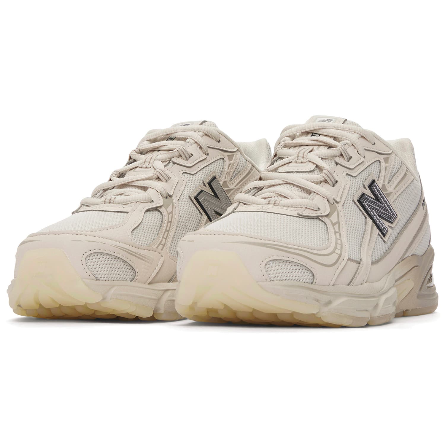 Кроссовки для бега New Balance NB 740 Амортизация Устойчивость к истиранию Дышащие Низкие Беговые кроссовки Унисекс Бежевые - изображение 3