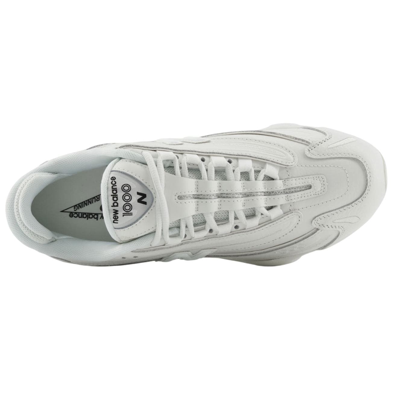 Кроссовки для бега New Balance NB 1000 Устойчивые к истиранию Низкие Повседневные Городские Кроссовки для Коммутации и Бег Унисекс Белые - изображение 5