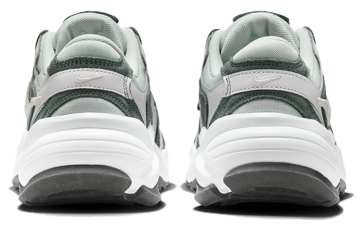 Кроссовки Nike AL8 Удобные Круглые Палец Дышащие Низкие Кроссовки для Бега Женские Белые Зеленые - изображение 4