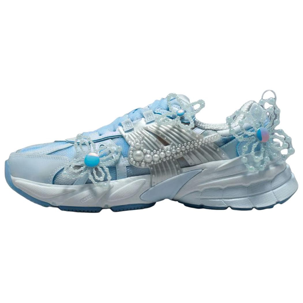 Кроссовки для бега Nike X SUSAN FANG V2K Run Low Топ Повседневные кроссовки для бега Женские Синий - изображение 1